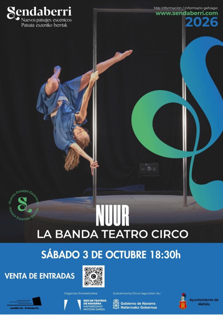 ¡Comienza la temporada de teatro en Mélida! Nuur, La Banda, teatro-circo: Nuur es el viaje de un alma que nace y atraviesa la inocencia.